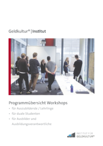 Workshop-Broschüre Institut für Geldkultur®